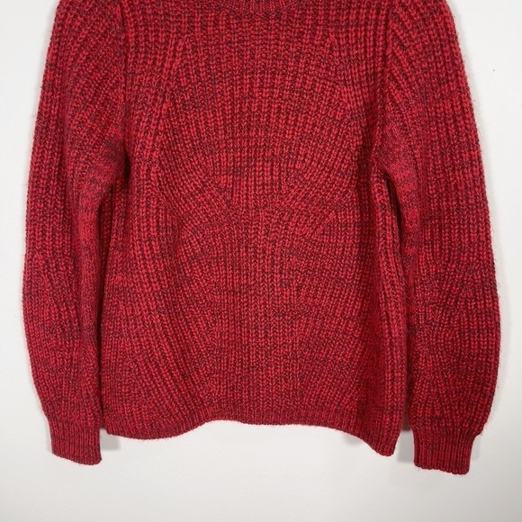 MAJE | ALPACA  WOOL BLEND MARBLED SWEATER - Picture 6 of 14